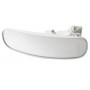 White lacquered alloy panoramic dashboard or windshield rear-view mirror 260x100mm MT3016006