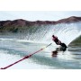 Green Water-ski multi-plait Fluo braid line 7,5mm 200mt MT3101408200