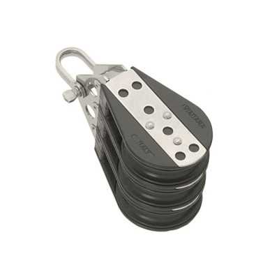 Viadana Block triple pulley 22mm N1201800V1056