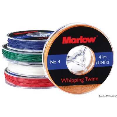 Marlow white whipping twine spool 0.4mm 41mt N120283004526