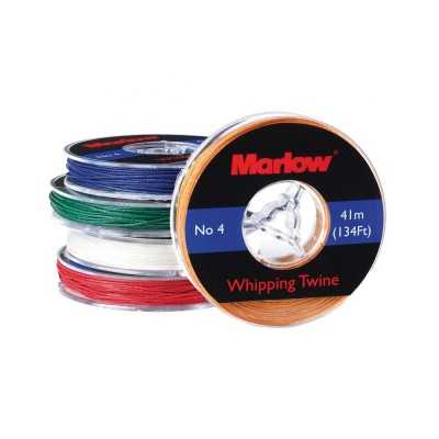 Marlow waxed whipping twine Black 0,4mm 41mt 12 piece pack OS1020734