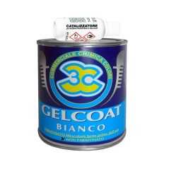 3C White Gelcoat Unparaffinated 1kg with 20ml Catalyst N70749900009 3C White Gelcoat Unparaffinated 1kg with 20ml Catalyst N70749900009