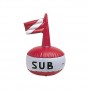 Inflatable diver signal buoy 38cm h63cm OS3316603