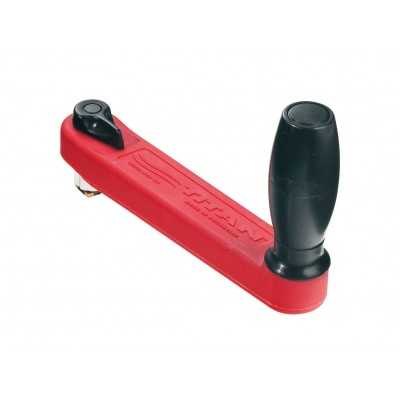 Lewmar floating winch handle Red 250mm OS6823125