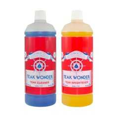 Teak Wonder Combo Cleaner & Brightener 1+1Lt N722467COL505 Teak Wonder Combo Cleaner & Brightener 1+1Lt N722467COL505