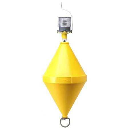 Orange Marker buoy with white LED light FNI1515781A