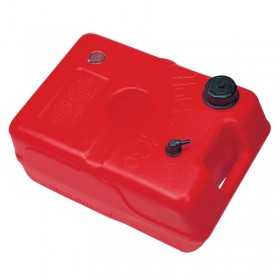 Tanica carburante 5 litri, PVC rosso,omologazione ONU 