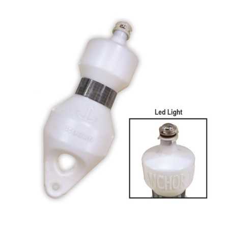 Ocean Anchor buoy White with LED light and reflective tape LZ636020
