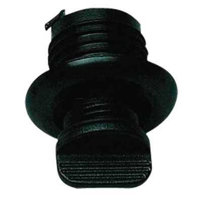 Black Drain plug with plug and O-ring 26,3mm N40137701724N
