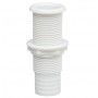 Drain plug with hose connection 30mm White N40137701731B