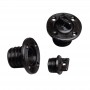 Round drain socket with O-Ring 24,7mm Black colour N40137701748N