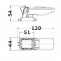 Automatic Switch for Bilge Pumps 20A/12V 10A/24V Activation 51mm Deactivation 19mm N40338501021