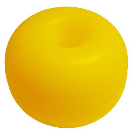 Float with through hole Ø260mm H.200 Hole Ø30mm Yellow N10502903530G