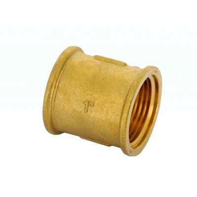 Brass joint sleeves Female/Female 1 inch Thread N40737601556