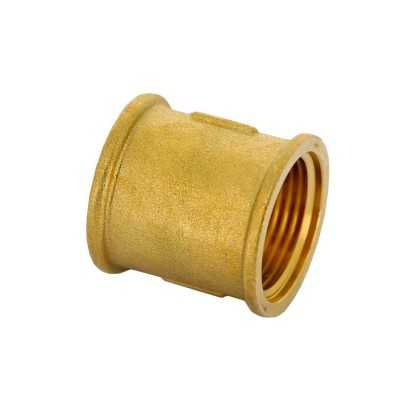 Brass joint sleeves Female/Female 3/4 inches Thread N40737601557