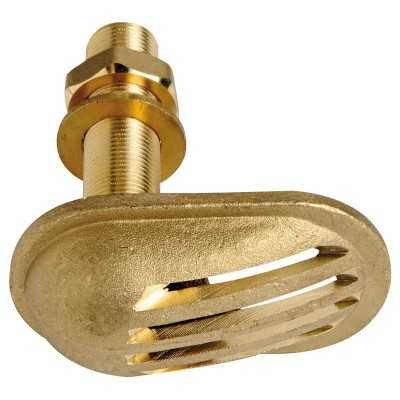 Cast brass thru hull scoop strainer 1/2 inches N42038201691