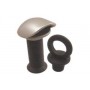 Stainless steel and plastic Scupper with 25mm hole cap N42038202445