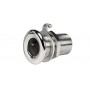 Stainless steel skin fitting Thread 1-1/4 with ground connections N42038228322
