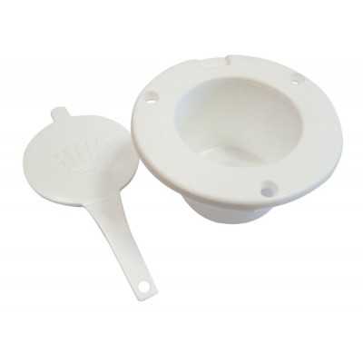 Recess fit cup with cover for shower head D.55mm N42737302434