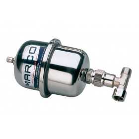 Marco ATX1 Stainless steel Accumulator Tank 0,5lt with 3/8 T-nipple N43838601318 Marco ATX1 Stainless steel Accumulator Tank 0,5lt with 3/8 T-nipple N43838601318