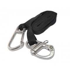 Fastening belt with two snap hooks h25mm 2mt Breaking load 2000kg N90683708451 Fastening belt with two snap hooks h25mm 2mt Breaking load 2000kg N90683708451