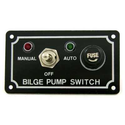 Bilge pump Switch & Alarm panel to control N50423701123