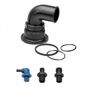 Accessories for Ercole and Sogliola tanks with Set Connectors 38mm 90° deckfill N80235003926