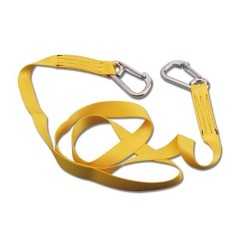 Safety line with 2 snap hooks H.30mmx2mt Breaking load 2000kg TRB1400200 Safety line with 2 snap hooks H.30mmx2mt Breaking load 2000kg TRB1400200