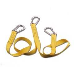 Safety line with 3 snap hooks H30mmx2+1mt Breaking load 2000kg TRB1403200 Safety line with 3 snap hooks H30mmx2+1mt Breaking load 2000kg TRB1403200