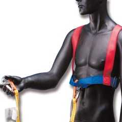 Safety harness with integrated tether for over 50kg Adult Ø80-130cm TRB1590130 Safety harness with integrated tether for over 50kg Adult Ø80-130cm TRB1590130