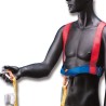 Safety harness with integrated tether for over 50kg Adult Ø80-130cm TRB1590130