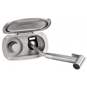 Elissa deck shower with Tiger mixer and shower head Hose 2.5m OS1532300