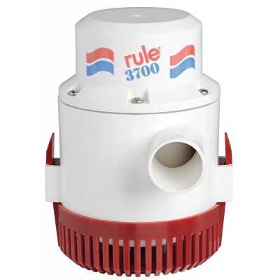 Rule 3700 large submersible pump 12V 15,5A 237l/min OS1611812
