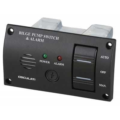 Panel switch for bilge pumps ON-OFF-ON 12/24V OS1660812