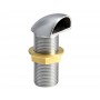 Chromed brass scupper vent Thread 1/2 inches OS1733301