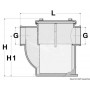 Filtro per raffreddamento acqua 1 pollice in bronzo nichelato 146xh160mm OS1765403-18%
