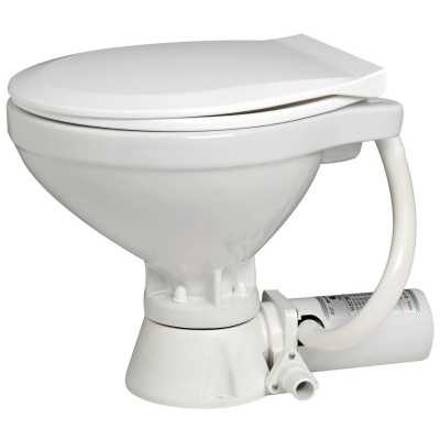 Compact electric toilet with plastic seat 12V OS5020712