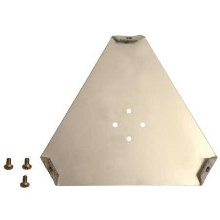 Plate to fix radar reflector on flat surface OS3271173