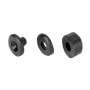Kit of 5 Black Spacers for windscreen 20xh10mm N51013807016