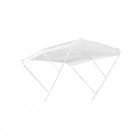 3-arch white bimini top in anodized aluminum 200xh140cm N120412011412 3-arch white bimini top in anodized aluminum 200xh140cm N120412011412