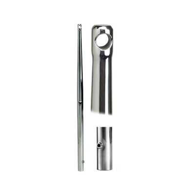 Stainless steel Stanchion for male bases 625mm OS4117611