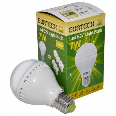 LED Bulb 7W DC100-240V E27 6000K-6500K 550Lm Min 10Pcs ET27561212-10