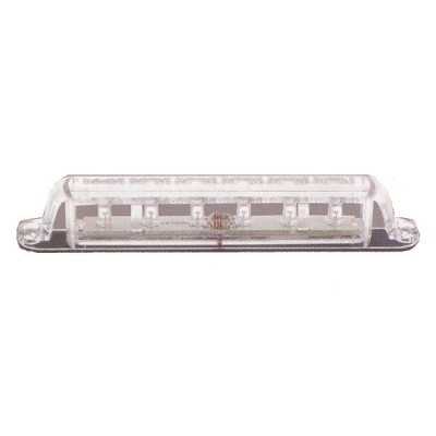 Plastic 12V 6LED Indoor Surface mount White LED light 140x17x24Hmm MT2145721