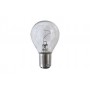 Spherical light bulb with vertical filament BaY15d Two pin socket 12V 25W N50227502251