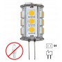 18 LED Light 10-15V 3W G4 Plug 3000K Warm White 18SMD-5050 N50227502274