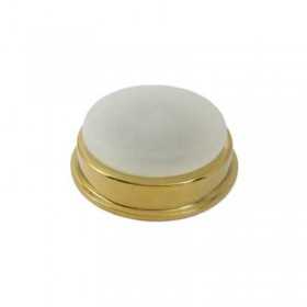 Stainless Steel and Glass Watertight Ceiling light in brassed 127mm N50326501149