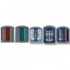 Luce di via 135° Poppa Nera Vetro Bianco Croce del Sud N52025127003-5%