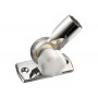 Stainless steel adjustable base with white knob OS1100019