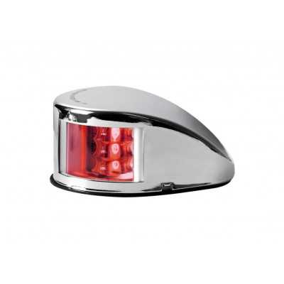 Mouse Deck navigation light 112,5° red left side 12V 0,7W Stanless steel body OS1103721