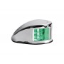 Mouse Deck LED navigation light 112.5° green right side Stainless steel body12V 0,4W OS1103722